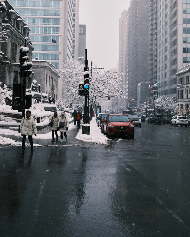 Montréal street scene